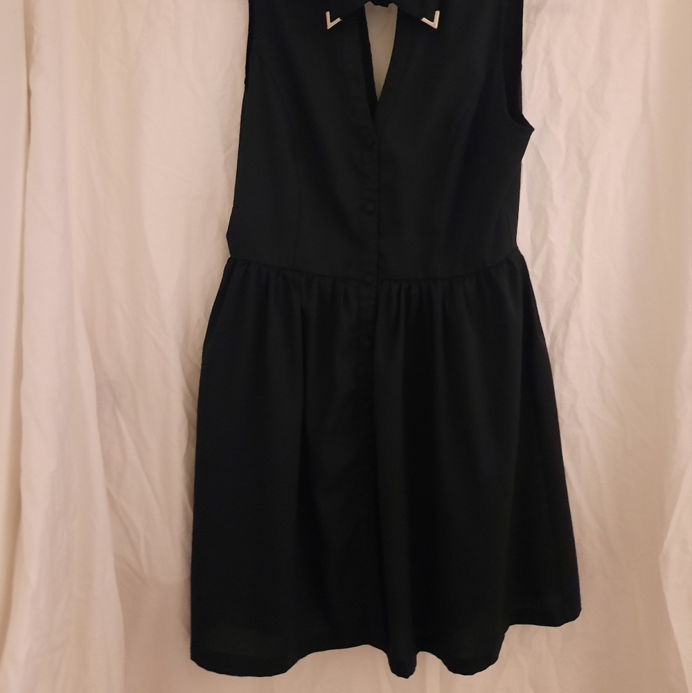 Pixie+Diamond, Midi dress Sz 12, Black